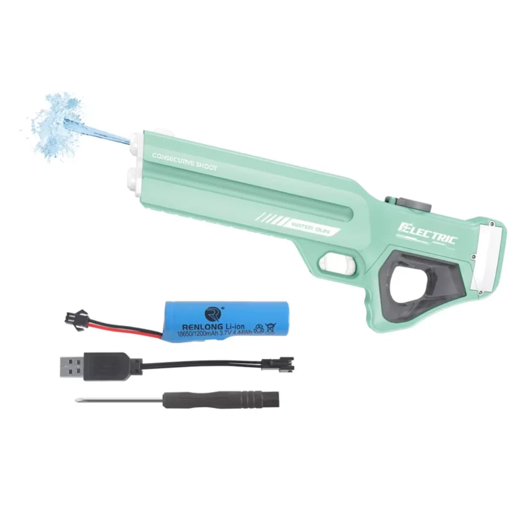 Electric Water Gun with LED Lights & 10m Range