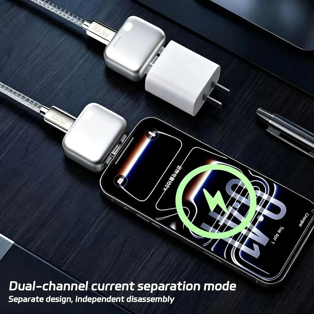 Smart Auto Cut-Off Charger Adapter – Battery Protection Fast Charger