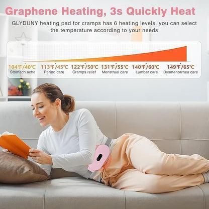Portable Cordless Heating Pad – Period Pain Relief Belt
