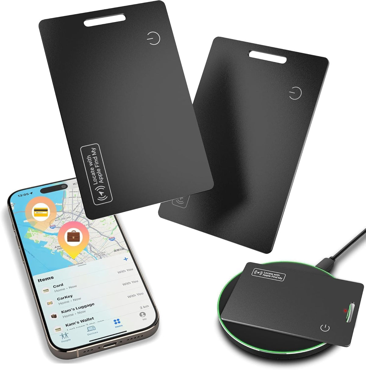 Smart Wallet Tracker Card – Find Lost Items Instantly