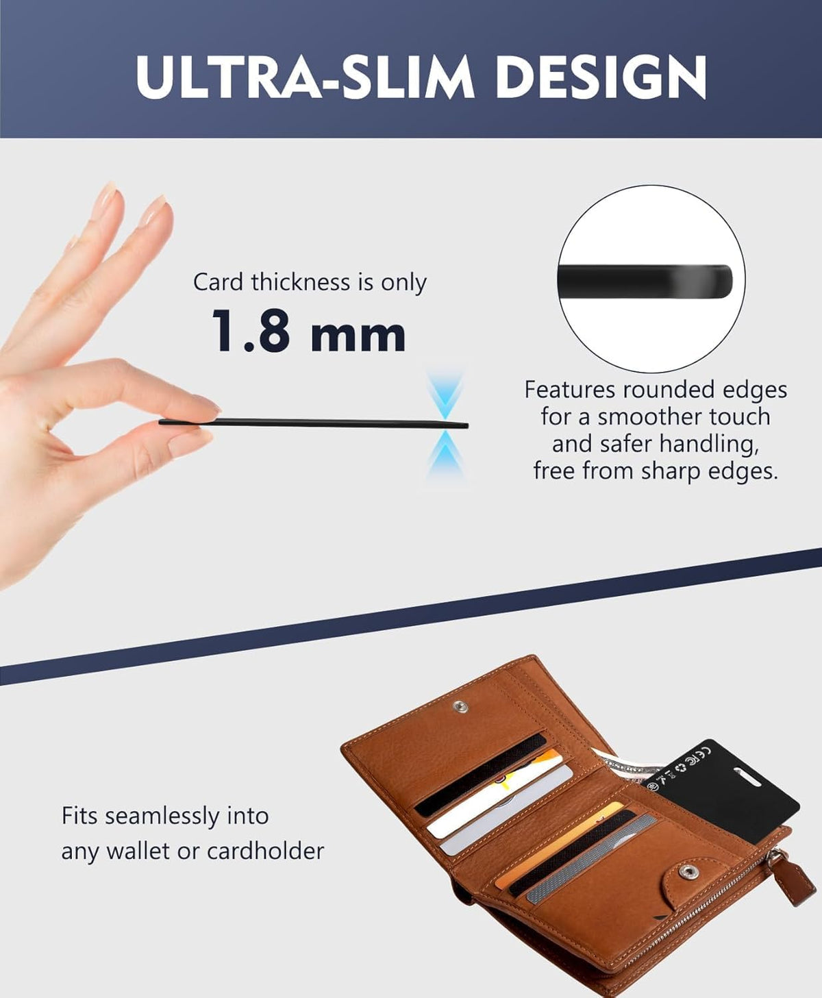 Smart Wallet Tracker Card – Find Lost Items Instantly