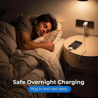 Smart Auto Cut-Off Charger Adapter – Battery Protection Fast Charger