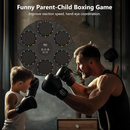Smart Electronic Music Boxing Wall Target