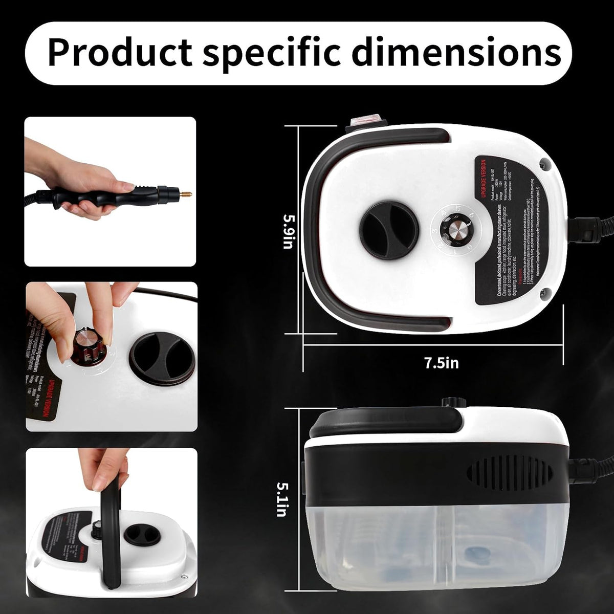 High Pressure Steam Cleaning Machine for Home