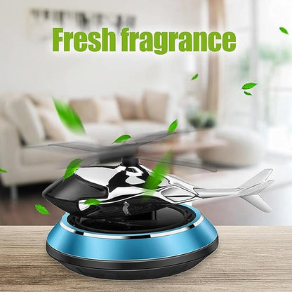 Solar Helicopter Car Air Freshener