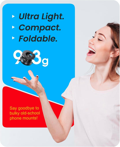 Vacuum Suction Magnetic Car Phone Holder