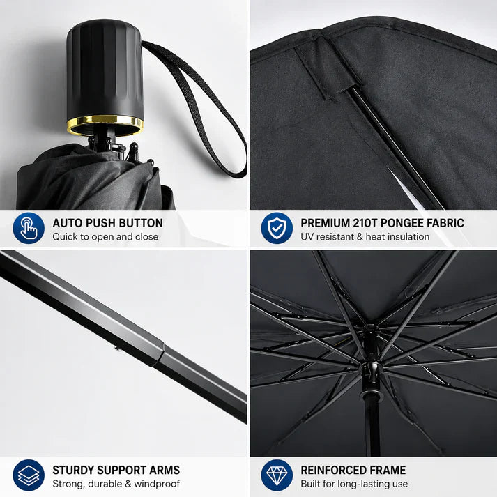 Car Windshield Sunshade Umbrella – UV Heat Protection
