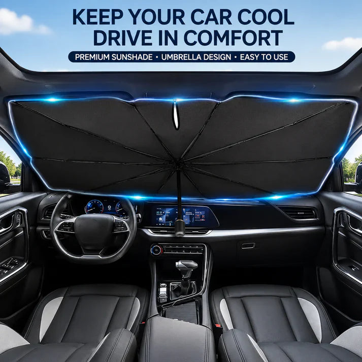 Car Windshield Sunshade Umbrella – UV Heat Protection