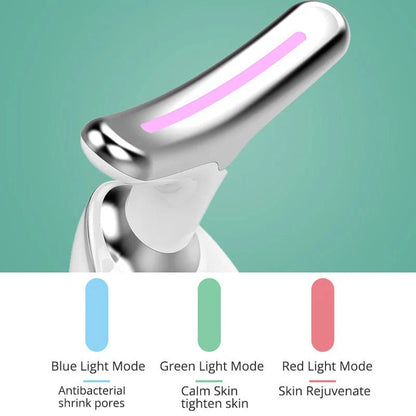 EMS Red Light Therapy Face & Neck Massager – Lift & Tighten Skin