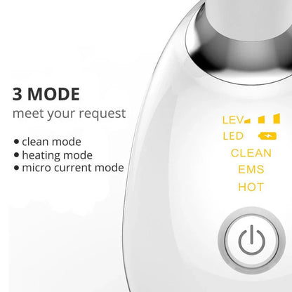 EMS Red Light Therapy Face & Neck Massager – Lift & Tighten Skin