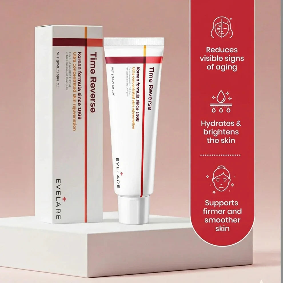 Evelare Time Reverse Cream – Anti-Aging & Skin Repair