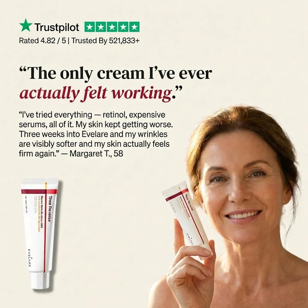 Evelare Time Reverse Cream – Anti-Aging & Skin Repair